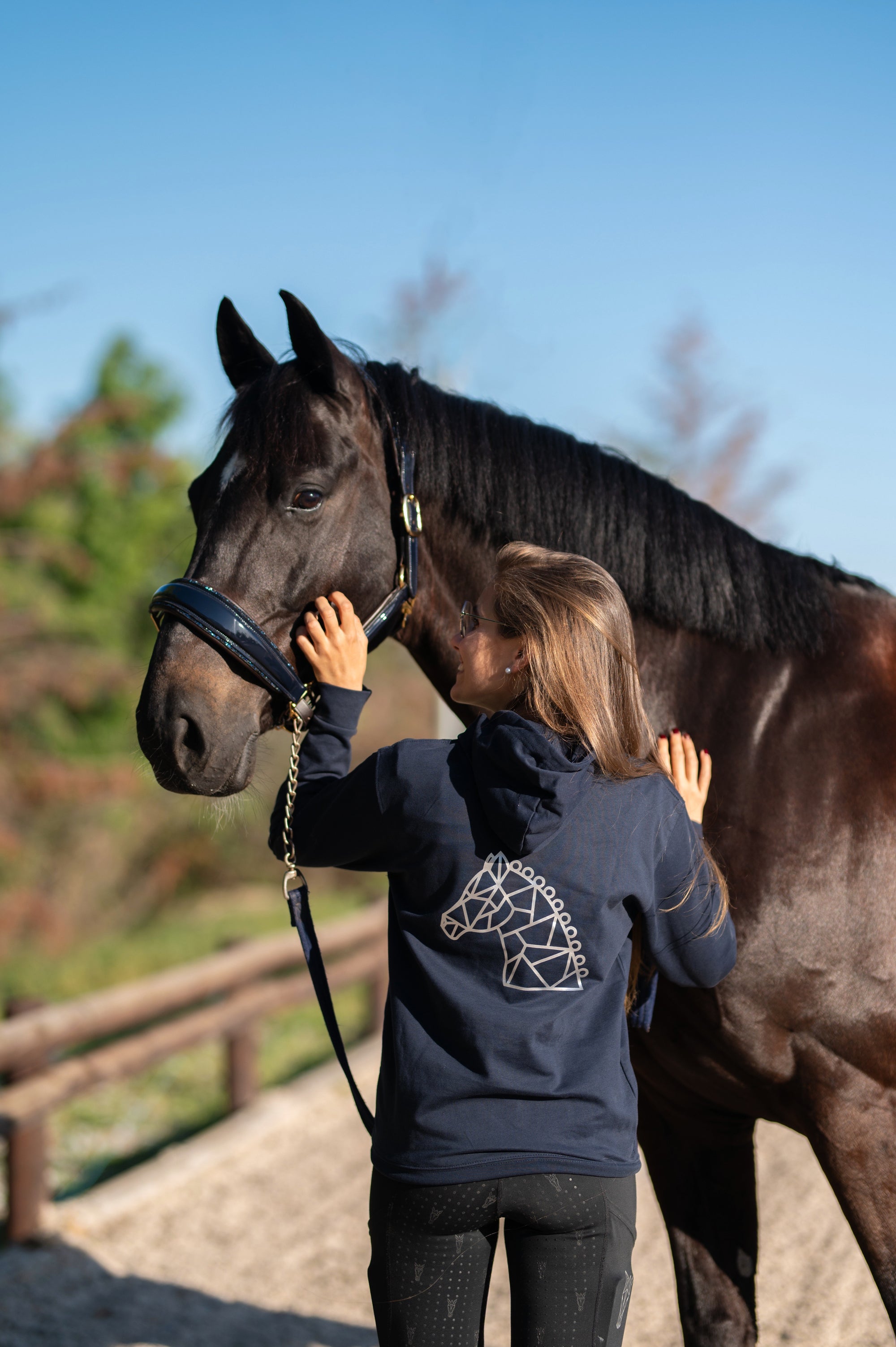 Sudadera “Hello Riders!” Navy