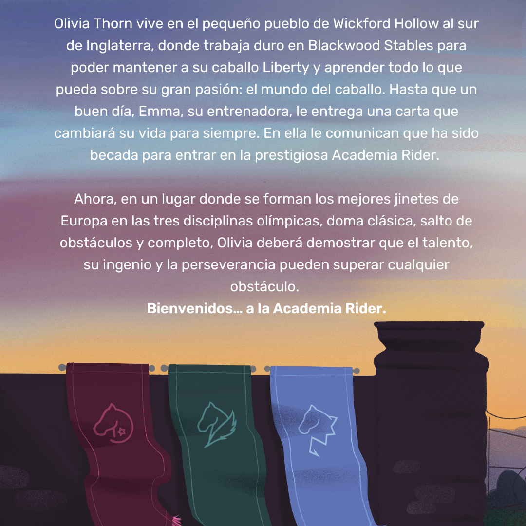 Libro "Bienvenidos a la Academia Rider"